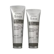 Combo Siàge Nutri Diamond: Shampoo 250ml + Condicionador 200ml Combo Siàge Nutri Diamond: Shampoo 250ml + Condicionador 200ml