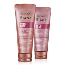 Combo Siàge Nutri Rosé: Shampoo 250ml + Condicionador 200ml Combo Siàge Nutri Rosé: Shampoo 250ml + Condicionador 200ml