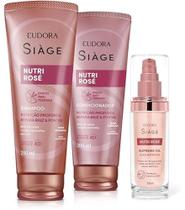 Combo Siàge Nutri Rosé: Shampoo 250ml + Condicionador 200ml + Supreme Oil 60ml