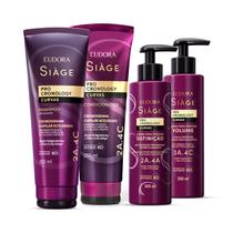 Combo Siàge Pro Cronology Curvas (4 itens) Combo Siàge Pro Cronology Curvas (4 itens)