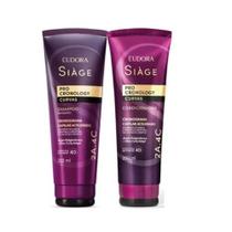 Combo Siàge Pro Cronology Curvas: Shampoo 250ml + Condicionador 250ml