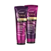 Combo Siàge Pro Cronology Curvas: Shampoo 250ml + Condicionador 250ml Combo Siàge Pro Cronology Curvas: Shampoo 250ml + Condicionador 250ml