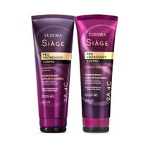 Combo Siàge Pro Cronology Curvas: Shampoo + Condicionador Combo Siàge Pro Cronology Curvas: Shampoo + Condicionador