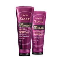 Combo Siàge Pro Cronology: Shampoo 250ml + Condicionador 200ml - Eudora