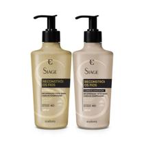 Combo Siàge Reconstrói Os Fios Shampoo + Condicionador 400Ml Combo Siàge Reconstrói Os Fios Shampoo + Condicionador 400Ml