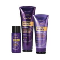 Combo Siàge Resgate Imediato Shampoo + Cond. + Água Lamelar