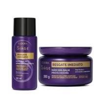Combo Siàge Resgate Imediato Tratamento: Máscara Capilar 250g + Água Lamelar 150ml Eudora Combo Siàge Resgate Imediato Tratamento: Máscara Capilar 250g + Água Lamelar 150ml Eudora