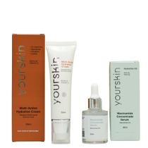Combo Skincare YOURSKIN - Hidratante Multifuncional e Sérum de Niacinamida - Hidratação Intensa e Cuidados Completos