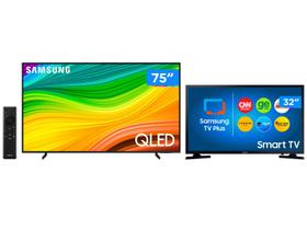 Combo Smart TV 75” 4K UHD QLED SAMSUNG