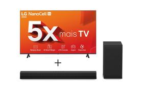 Combo Smart TV LG NanoCell NANO80 4K de 86" + Soundbar LG S40T