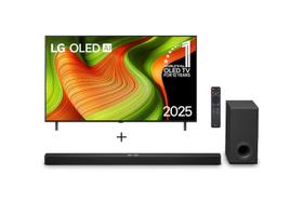 Combo Smart TV LG OLED AI B5 4K de 65 polegadas 2025 + Soundbar LG S90TY 5.1.3 Canais, 570W RMS, Dolby Atmos Combo Smart TV LG OLED AI B5 4K de 65 polegadas 2025 + Soundbar LG S90TY 5.1.3 Canais, 570W RMS, Dolby Atmos