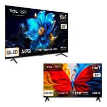 Combo Smart TV TCL 85 QLED 4K P7K WiFi 85P7K e Smart TV TCL 32 HD QLED S5K WiFi 32S5K Combo Smart TV TCL 85 QLED 4K P7K WiFi 85P7K e Smart TV TCL 32 HD QLED S5K WiFi 32S5K