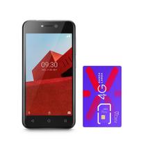 Combo - Smartphone Multilaser E 3G 32GB Tela 5.0 Android 8.1 Dual CAmera 5MP+5MP Preto - Kit