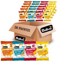 Combo Snacks De Milho 4 Sabores 25G (20 Pacotes) Belive