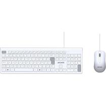 Combo Soft Teclado + Mouse Usb 2m Branco Pcosf2w Abnt2 Pcyes