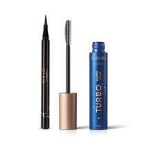 Combo Soul Glam: Máscara Cílios Super Star 10g + Caneta Delineadora Preta 1ml Combo Soul Glam: Máscara Cílios Super Star 10g + Caneta Delineadora Preta 1ml