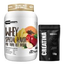 Combo Special Flavor 840g E Creatina 1kg Evolução Muscular e Alto Desempenho Combo Special Flavor 840g E Creatina 1kg Evolução Muscular e Alto Desempenho