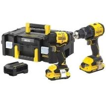 Combo Stanley V20 Impacto 20V com Maleta Pro Stack