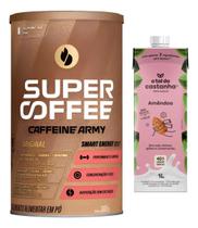 Combo SuperCoffee Original 380g l Leite de Amêndoa 1L Original Café Energético Sem Açúcar Combo SuperCoffee Original 380g l Leite de Amêndoa 1L Original Café Energético Sem Açúcar