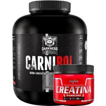 Combo Suplemento em Pó Integralmedica Carnibol Isolado Hidrolisado 1,8 Kg + Creatina Hardcore 300g