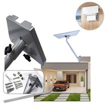 Combo Suporte 90cm Starlink 100% Aço + Suporte 2 em 1 Modem