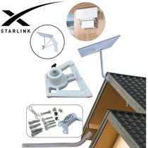 Combo Suporte Starlink 56cm Gen3 + Suporte 2 em 1 Roteador