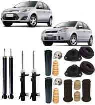 Combo Suspensão Completa Dianteira e Traseira Fiesta Zetec Rocam 2002 até 2014 Hatch e Sedan