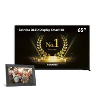 Combo Tech - Smart TV OLED 65" 4K 4 HDMI 2 USB e Porta Retrato Digital Smart WiFi Integrado - TB0181K