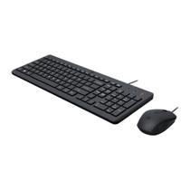 Combo Teclado e Mouse com Fio HP150 USB Classic Preto