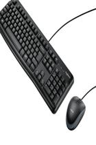 Combo teclado e mouse com Fio mk120 logitech