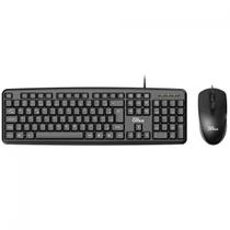 Combo Teclado e Mouse Dr. Office DC100 USB Preto DOCOTMB
