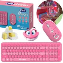 Combo Teclado E Mouse Fini Wireless Com Mini Receptor