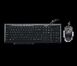 Combo Teclado e Mouse Logitech MK200, USB, Preto, 920002718 Combo Teclado e Mouse Logitech MK200, USB, Preto, 920002718