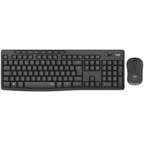 Combo Teclado e Mouse Logitech MK295 Silent Wireless Sem Fio Silencioso SilentTouch Full Size ABNT2