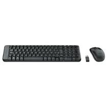 Combo Teclado e Mouse Logitech sem Fio MK220 - 920-004431