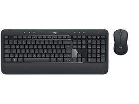 Combo Teclado e Mouse Logitech Sem fio MK540 Preto ABNT2
