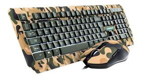 Combo Teclado E Mouse Multilaser Army Tc249