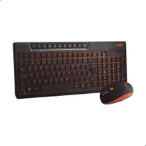 Combo Teclado E Mouse Oex Tm402 Sunset Sem Fio 1600 Dpi