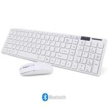 Combo Teclado E Mouse Pro Wireless Branco: Conforto E