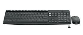 Combo Teclado e Mouse S/Fio Logitech MK235 Wireless - Preto Combo Teclado e Mouse S/Fio Logitech MK235 Wireless - Preto
