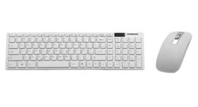 Combo Teclado E Mouse Sem Fio K-06 2.4G Wireless Ultra Thin Combo Teclado E Mouse Sem Fio K-06 2.4G Wireless Ultra Thin