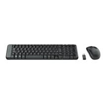 Combo Teclado e Mouse Sem Fio Logitech MK220 USB ABNT2