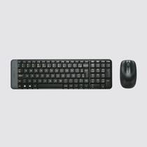 Combo Teclado E Mouse Sem Fio Logitech Mk220