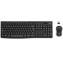 Combo Teclado e Mouse sem fio Logitech MK270 com Teclas de Mídia de Fácil Acesso, Conexão USB Combo Teclado e Mouse sem fio Logitech MK270 com Teclas de Mídia de Fácil Acesso, Conexão USB