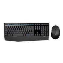 Combo Teclado e Mouse sem fio Logitech MK345 com Teclado com Apoio e Mouse Destro, USB, Pilhas Inclusas e Layout ABNT2 - 920-007821 Combo Teclado e Mouse sem fio Logitech MK345 com Teclado com Apoio e Mouse Destro, USB, Pilhas Inclusas e Layout ABNT2 - 920-007821