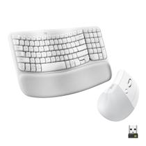 Combo Teclado e Mouse Sem Fio Logitech Wave Keys Lift