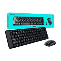 Combo Teclado e Mouse Sem Fio MK220I - Logitech