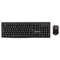 Combo Teclado e Mouse Sem Fio Preto Monocron MN5260 MN4W310