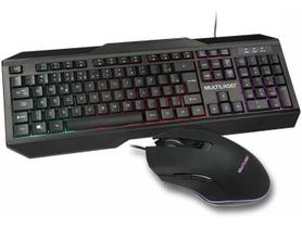 Combo teclado e mouse usb gamer 2400 dpi led tc239 multilaser