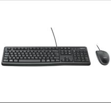 Combo Teclado e Mousecom Fio Logitech MK120 - 920-004429 Preto Combo Teclado e Mousecom Fio Logitech MK120 - 920-004429 Preto